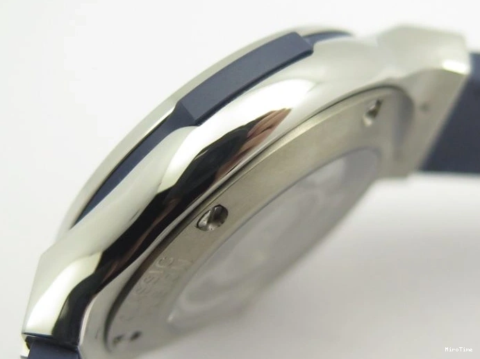 MIROTIME 0308 Big Pilot Top Gun Miramar PVD Plated Titanium on Green Nylon Strap A23J Refined 7398